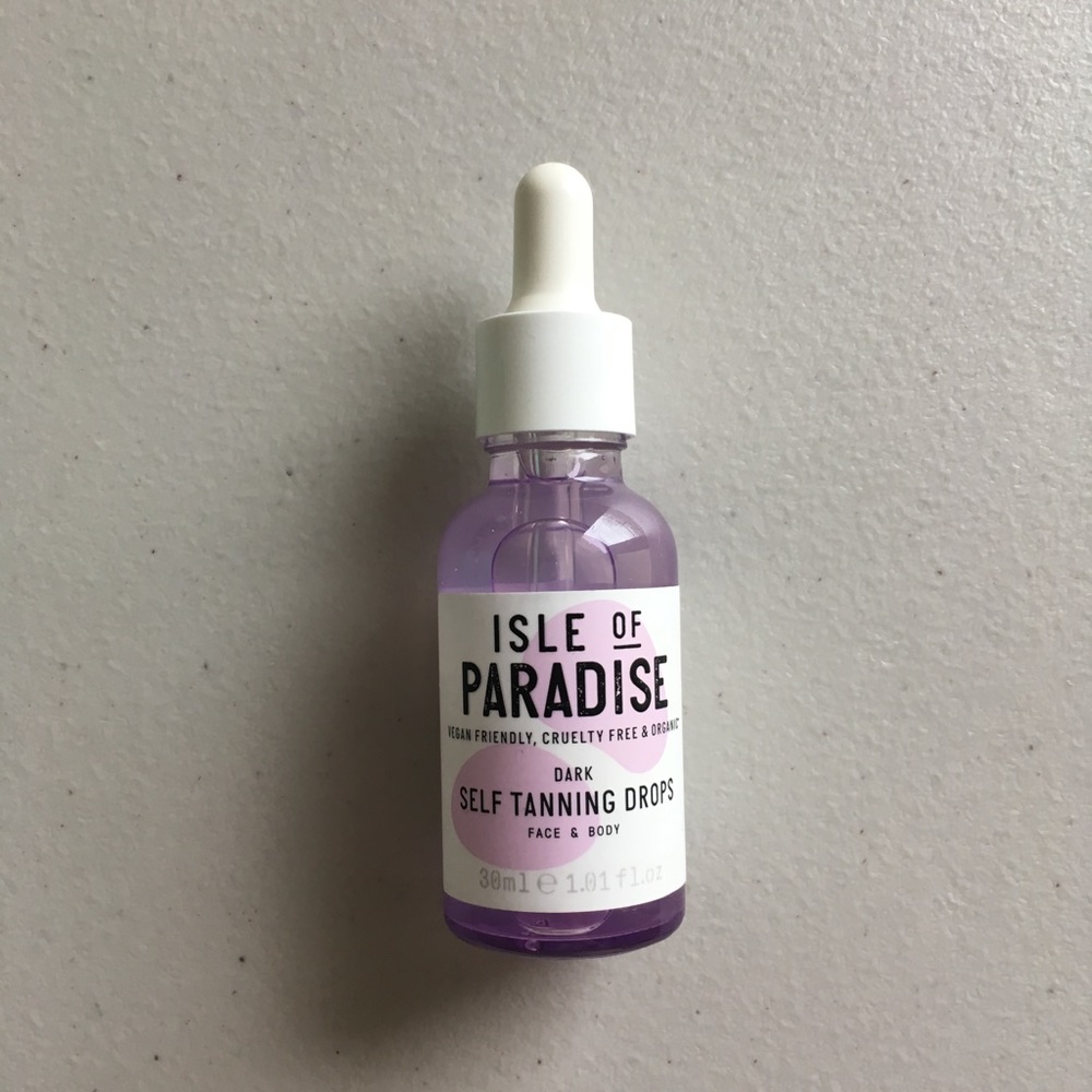 Isle of Paradise Tanning Drops- Dark